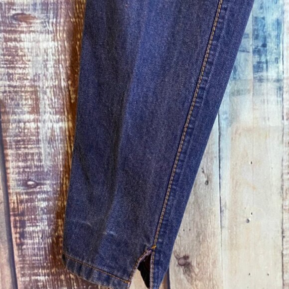 80's Bobbie Brooks Purple Denim High Waisted Jeans Size 27 x 29 - Picture 6 of 6